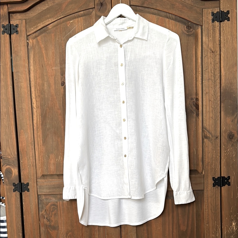 Calvin Kelin blouse - sz S